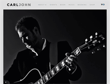 Tablet Screenshot of carljohn.com